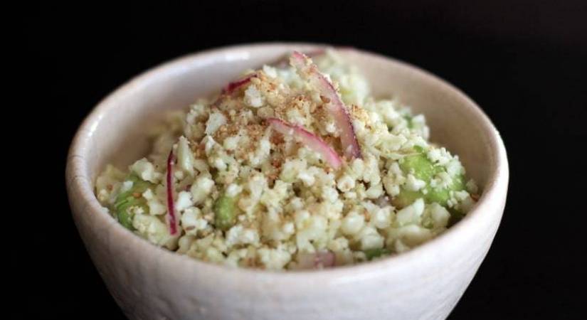 Taboulé de chou-fleur à l'avocat
